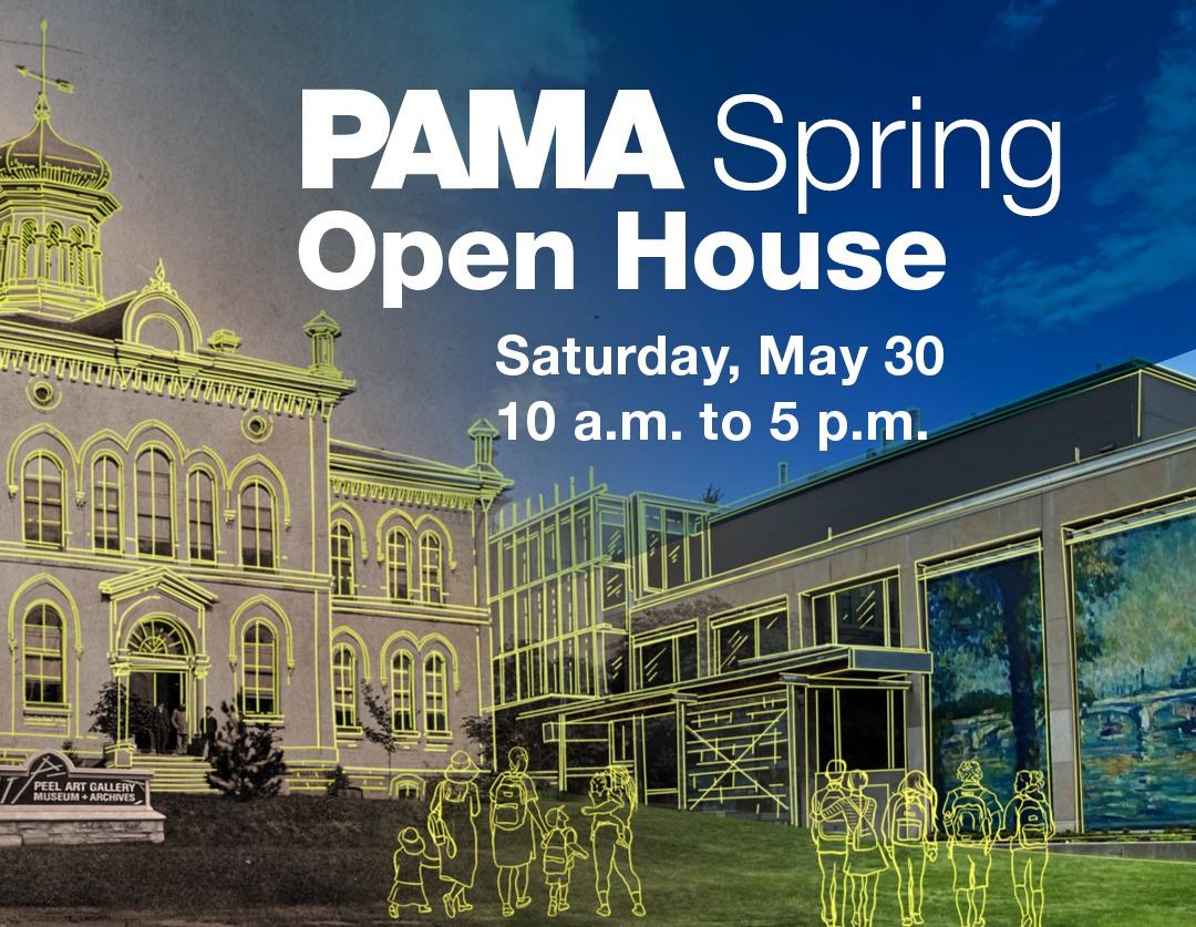 Text that says PAMA Open House